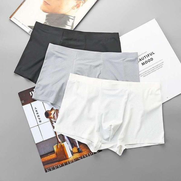 underpants men's movement pajama sleep bottoms ice silk underwear boxer men casual home shorts nightwear comfortable breathable boxers, Black;white
underpants men's movement pajama sleep bottoms ice silk underwear boxer men casual home shorts nightwear comfortable breathable boxers, Black;white