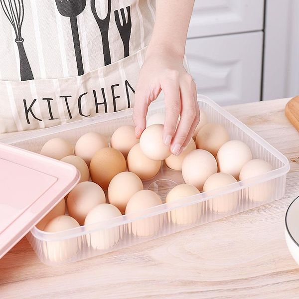 storage bottles & jars hygienically 24 grids egg box refrigerator preservation household portable plastic kitchen tools
storage bottles & jars hygienically 24 grids egg box refrigerator preservation household portable plastic kitchen tools