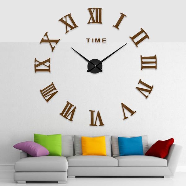 wall clocks modern creative sticker european style 3d large number clock horloge diy mirror digitial watch
wall clocks modern creative sticker european style 3d large number clock horloge diy mirror digitial watch