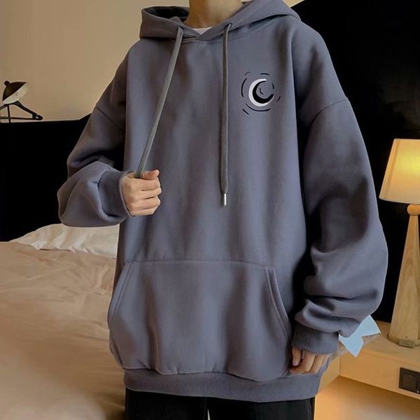 20222021ins brand men's simple versatile hooded jacket autumn korean loose casual jacket fashion, Black
20222021ins brand men's simple versatile hooded jacket autumn korean loose casual jacket fashion, Black