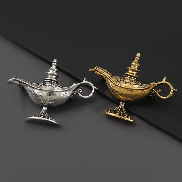 pins, brooches 2021 fashion metal retro magic lamp brooch female pin creative jewelry accessories, Gray
pins, brooches 2021 fashion metal retro magic lamp brooch female pin creative jewelry accessories, Gray