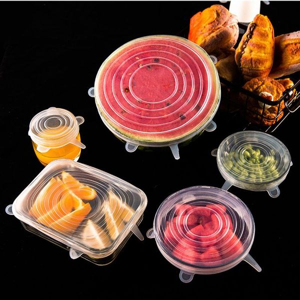kitchen storage & organization 6pcs fresh cover dust stretchable transparent round plastic wrap pot bowl lid
kitchen storage & organization 6pcs fresh cover dust stretchable transparent round plastic wrap pot bowl lid