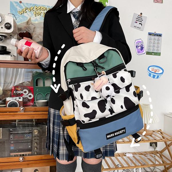backpack cute campus ins women large capacity cow grain school backpacks for teens korean student kawaii 15.6 inch travel bags
backpack cute campus ins women large capacity cow grain school backpacks for teens korean student kawaii 15.6 inch travel bags