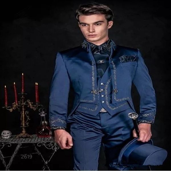 men's suits & blazers navy blue embroiedry men formal business terno masculino costume mariage homme blazer jacket jacket+vest+pant, White;black
men's suits & blazers navy blue embroiedry men formal business terno masculino costume mariage homme blazer jacket jacket+vest+pant, White;black