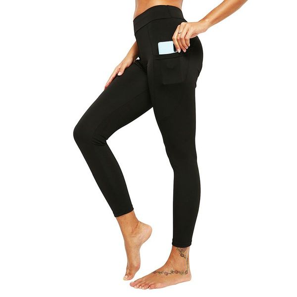 women's leggings workout gym slim high waist sports pants fashion women anti-sweat soft fitness running pocket for, Black
women's leggings workout gym slim high waist sports pants fashion women anti-sweat soft fitness running pocket for, Black