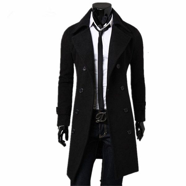 men's trench coats s fashion designer long autumn winter double-breasted windproof slim plus size qmwn, Tan;black
men's trench coats s fashion designer long autumn winter double-breasted windproof slim plus size qmwn, Tan;black