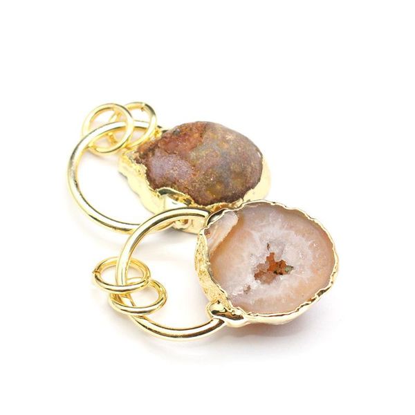 pendant necklaces gold color natural agates stone necklace irregular egg shape raw mineral agat geode quartz crystal for women, Silver
pendant necklaces gold color natural agates stone necklace irregular egg shape raw mineral agat geode quartz crystal for women, Silver