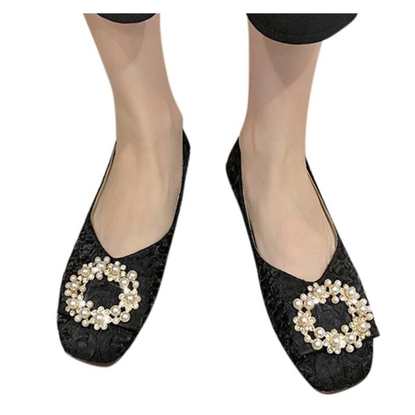 sandals women breathable shallow comfortable pearl rhinestone slip-on casual single shoes flat-bottomed irregular print women's, Black
sandals women breathable shallow comfortable pearl rhinestone slip-on casual single shoes flat-bottomed irregular print women's, Black