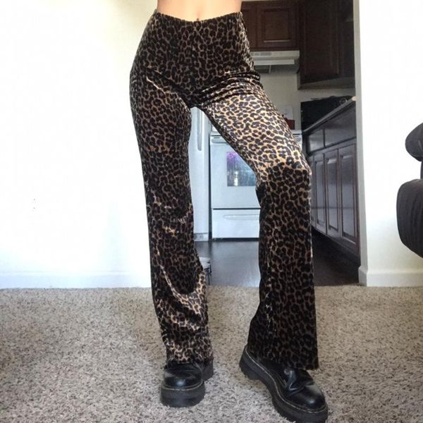 women's pants & capris korean leopard print wide leg high waist straight tube casual loose thin mops women fashion sweatpants, Black;white
women's pants & capris korean leopard print wide leg high waist straight tube casual loose thin mops women fashion sweatpants, Black;white