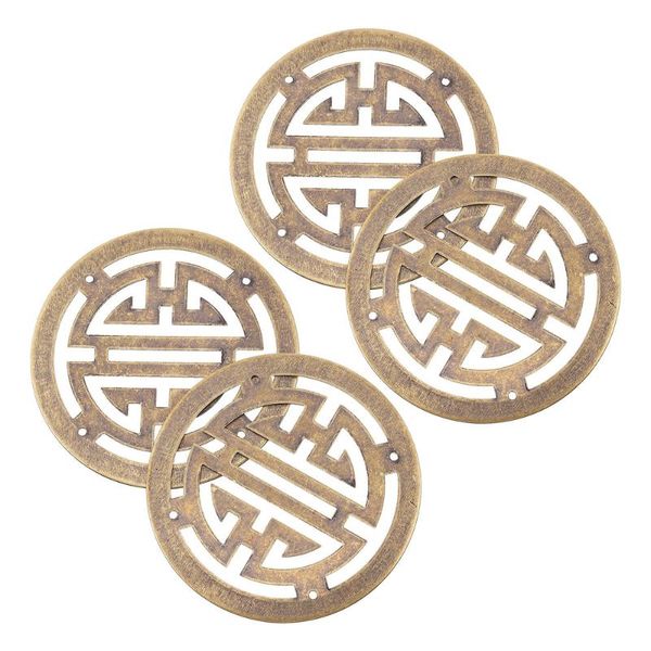 wall clocks 1 set 4pcs chinese style retro wood box decors furniture accessories (bronzed)
wall clocks 1 set 4pcs chinese style retro wood box decors furniture accessories (bronzed)