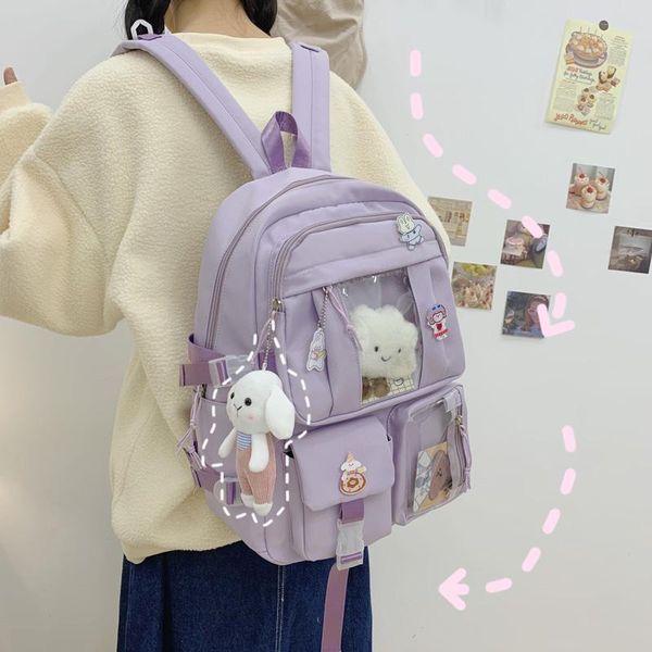 backpack pupil cute girl women 2021 kawaii waterproof school bags for teenagers female korean large capacity travel
backpack pupil cute girl women 2021 kawaii waterproof school bags for teenagers female korean large capacity travel
