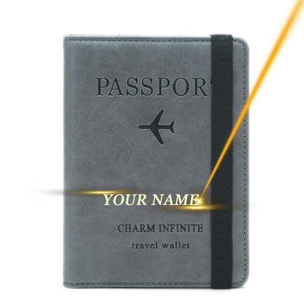 card holders engraved passport cover travel wallet holder men's bank case women credit id document customized, Brown;gray
card holders engraved passport cover travel wallet holder men's bank case women credit id document customized, Brown;gray