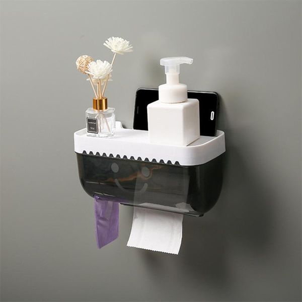 toilet paper holders creative wall mounted holder waterproof storage box tray tissue plastic self-adhesive wc bathroom accessories
toilet paper holders creative wall mounted holder waterproof storage box tray tissue plastic self-adhesive wc bathroom accessories