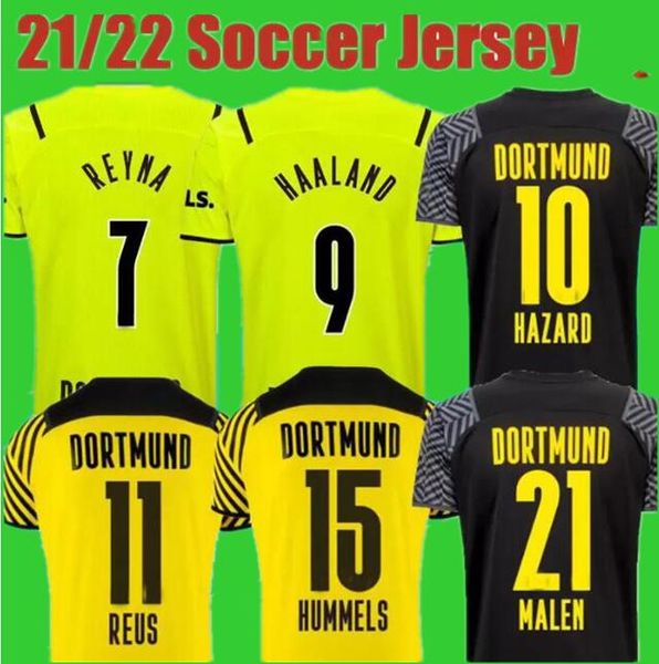 men kids #9 haaland#10 hazard home soccer jerseys 21/22#11 reus soccer shirts 2021/2022 cup shirt #19 brandt #22 bellingham football uniform, Black;yellow
men kids #9 haaland#10 hazard home soccer jerseys 21/22#11 reus soccer shirts 2021/2022 cup shirt #19 brandt #22 bellingham football uniform, Black;yellow