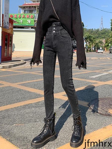 women's jeans 2021 spring autumn pencil female korean version of the breasted tight-fitting was thin fashion slim elastic trousers, Blue
women's jeans 2021 spring autumn pencil female korean version of the breasted tight-fitting was thin fashion slim elastic trousers, Blue