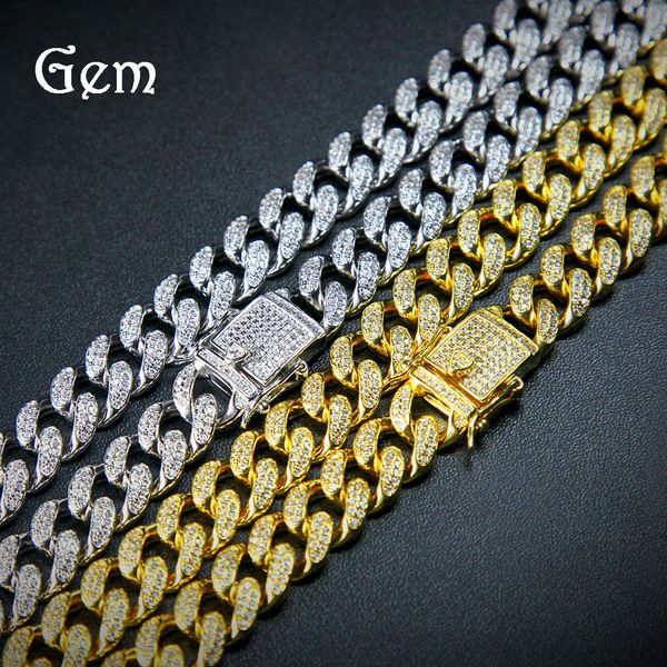hip hop micro inlaid zircon cuba chain heavy industry zircon buckle 18inch necklace, Silver
hip hop micro inlaid zircon cuba chain heavy industry zircon buckle 18inch necklace, Silver