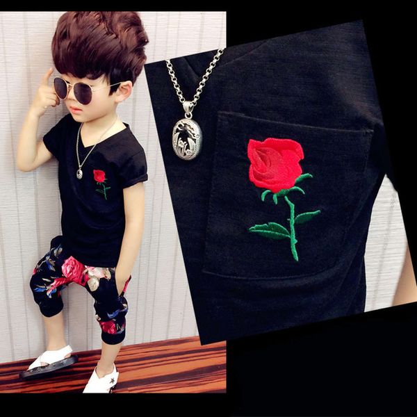 boys' spring 2021 new summer children's two piece suit, White
boys' spring 2021 new summer children's two piece suit, White