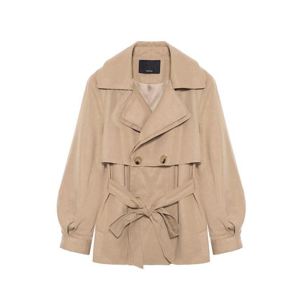 women's jackets womens and coats khaki jacket women wear korean version of the early autumn fashion woman, Black;brown
women's jackets womens and coats khaki jacket women wear korean version of the early autumn fashion woman, Black;brown
