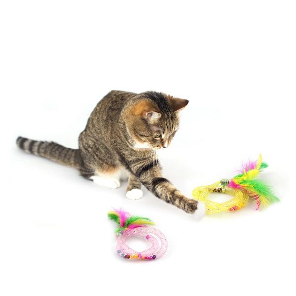 cat toys 5pcs funny toy with feather spring line tube kitten lovely flexible interactive pet playing supplie color random
cat toys 5pcs funny toy with feather spring line tube kitten lovely flexible interactive pet playing supplie color random