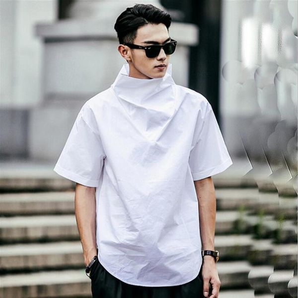 men's t-shirts lager size men clothing the korean version of 's leisure personality short - sleeved shirt / s-xxl, White;black
men's t-shirts lager size men clothing the korean version of 's leisure personality short - sleeved shirt / s-xxl, White;black