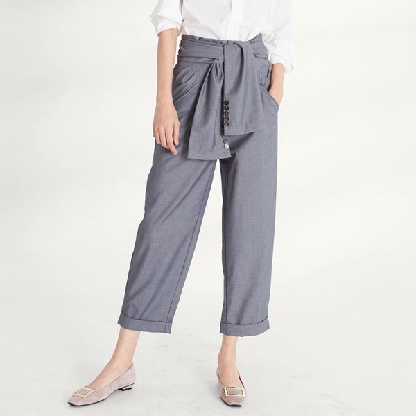 women's pants & capris runway women high waist sashes pocket 100% polyester fabric regular fashion design casual style 2021 autumn, Black;white
women's pants & capris runway women high waist sashes pocket 100% polyester fabric regular fashion design casual style 2021 autumn, Black;white
