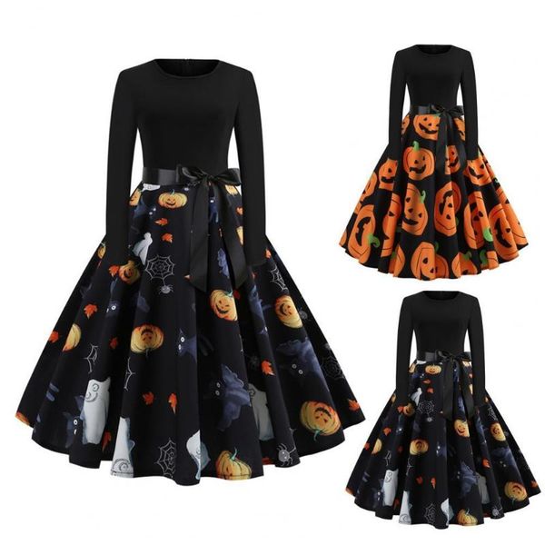 casual dresses hallowen autumn dress 2021 loose hem o neck bowknot bat lady for halloween, Black;gray
casual dresses hallowen autumn dress 2021 loose hem o neck bowknot bat lady for halloween, Black;gray