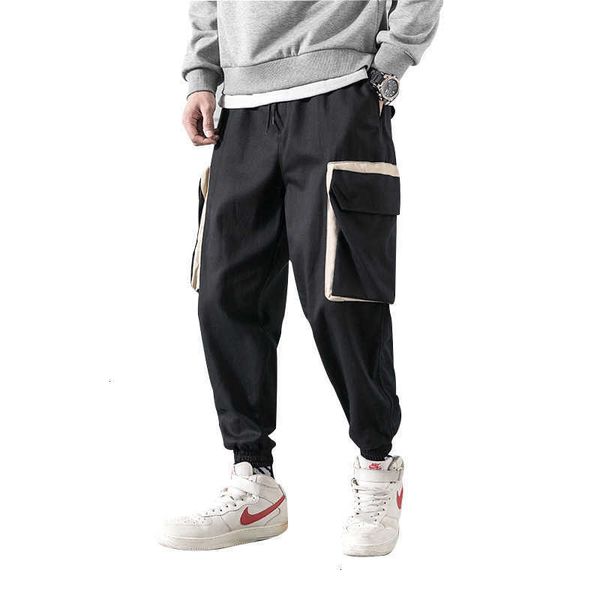men's pants hip hop cargo man patchwork overalls streetwear joggers men multi-pockets fitness casual mens harem e3yu d337, Black
men's pants hip hop cargo man patchwork overalls streetwear joggers men multi-pockets fitness casual mens harem e3yu d337, Black