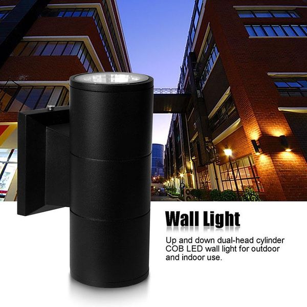 6w cob led wall lamp up and down cylinder wall sconce waterproof ip65 white light ac 85-265v for corridor garden
6w cob led wall lamp up and down cylinder wall sconce waterproof ip65 white light ac 85-265v for corridor garden