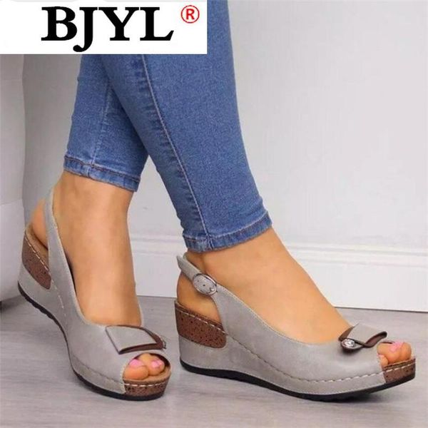 sandals 2021 women rome casual wedges buckle strap open toe fish mouth summer shoes zapatos de mujer, Black
sandals 2021 women rome casual wedges buckle strap open toe fish mouth summer shoes zapatos de mujer, Black