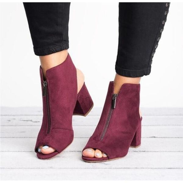 dress shoes woman pumps fashion zip peep toe slingbacks ladies square heels footwear female comfortable high women plus size, Black
dress shoes woman pumps fashion zip peep toe slingbacks ladies square heels footwear female comfortable high women plus size, Black