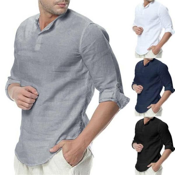 men's hoodies & sweatshirts men stand collar folding sleeves plain shirt loose casual holiday, Black
men's hoodies & sweatshirts men stand collar folding sleeves plain shirt loose casual holiday, Black