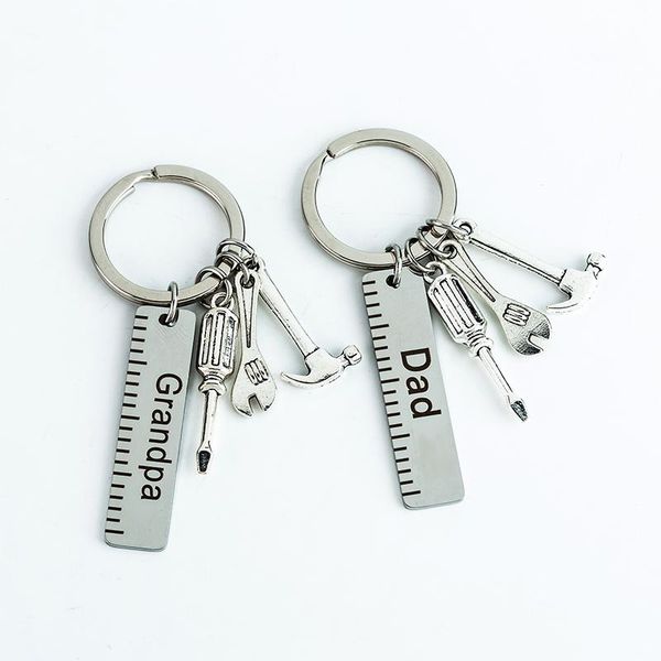 keychains urimthum tools set key chain father's day gift stainless steel for dad grandpa birthday present k0081, Silver
keychains urimthum tools set key chain father's day gift stainless steel for dad grandpa birthday present k0081, Silver