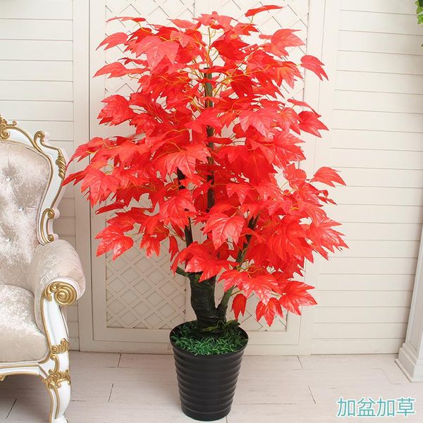 decorative flowers & wreaths simulation red maple potted green fake plants bonsai home decore artificial living room decoration accessories
decorative flowers & wreaths simulation red maple potted green fake plants bonsai home decore artificial living room decoration accessories