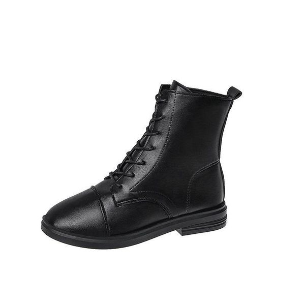 boots pure black british style round head pu lace-up ankle boot casual non-slip wear-resistant thick bottom
boots pure black british style round head pu lace-up ankle boot casual non-slip wear-resistant thick bottom