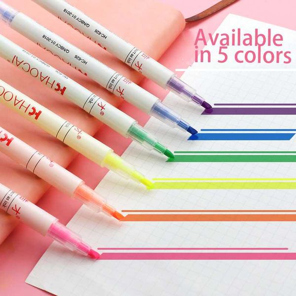 highlighters creative art pen macron double-head highlighter set color marker candy 6 colors macaron pearl, Black;red
highlighters creative art pen macron double-head highlighter set color marker candy 6 colors macaron pearl, Black;red