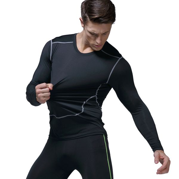 compression long sleeve t shirt men sportswear training running fitness t-shirt outdoor clothing wholesale custom shirt, White;black
compression long sleeve t shirt men sportswear training running fitness t-shirt outdoor clothing wholesale custom shirt, White;black