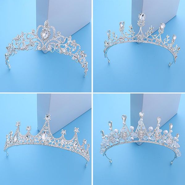 hair clips & barrettes crystal tiara crowns jewelry rhinestone wedding pageant bridal princess headband, Golden;silver
hair clips & barrettes crystal tiara crowns jewelry rhinestone wedding pageant bridal princess headband, Golden;silver