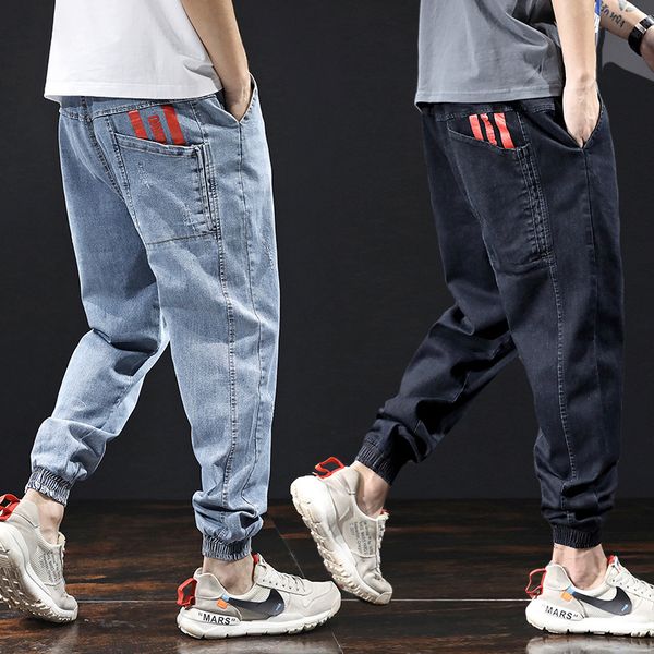 2021 new fashion streetwear loose fit denim cargo printed designer harem trousers vintage hip hop jeans men joggers pants zbsy, Blue
2021 new fashion streetwear loose fit denim cargo printed designer harem trousers vintage hip hop jeans men joggers pants zbsy, Blue