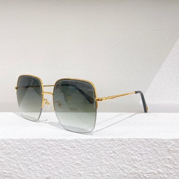 sunglasses square gold metal frame fashion women's ce767 brown blue green gray gradient lens high-quality male glasses, White;black
sunglasses square gold metal frame fashion women's ce767 brown blue green gray gradient lens high-quality male glasses, White;black
