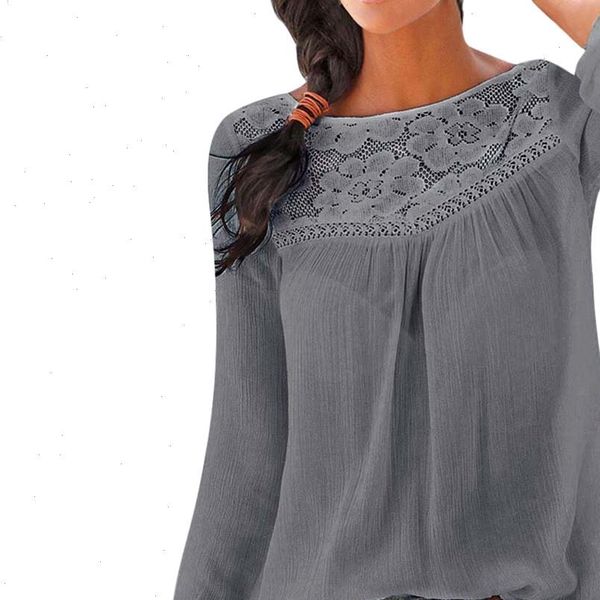 lace patchwork shirt women casual long sleeve blouse solid summer autumn ladies loose shirts female blusas xew, White
lace patchwork shirt women casual long sleeve blouse solid summer autumn ladies loose shirts female blusas xew, White