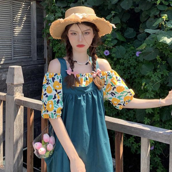 drs short small man collarbone off shoulder summer 2021 french bubble sleeve floral shirt, Black;gray
drs short small man collarbone off shoulder summer 2021 french bubble sleeve floral shirt, Black;gray