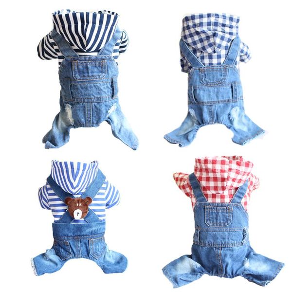 dog apparel stripe denim pet clothes puppy jumpsuits clothing for small dogs chihuahua plaid casual couple pajamas jacket pijama perro
dog apparel stripe denim pet clothes puppy jumpsuits clothing for small dogs chihuahua plaid casual couple pajamas jacket pijama perro
