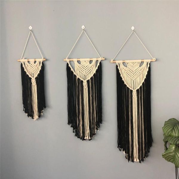 tapestries bohemian cotton rope handwoven hanging tapestry weaving ornaments crafts living room decor home decoration accessories
tapestries bohemian cotton rope handwoven hanging tapestry weaving ornaments crafts living room decor home decoration accessories