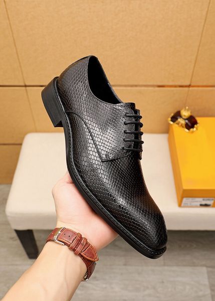 2022 new men dress shoes fashion oxfords business snakeskin casual breathable loafers men's brand lace up flats size 38-45, Black
2022 new men dress shoes fashion oxfords business snakeskin casual breathable loafers men's brand lace up flats size 38-45, Black