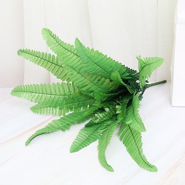 18heads 52cm green artificial persian leaves diy wedding road guide plants wall flower arrangement fake plants home garden decor
18heads 52cm green artificial persian leaves diy wedding road guide plants wall flower arrangement fake plants home garden decor