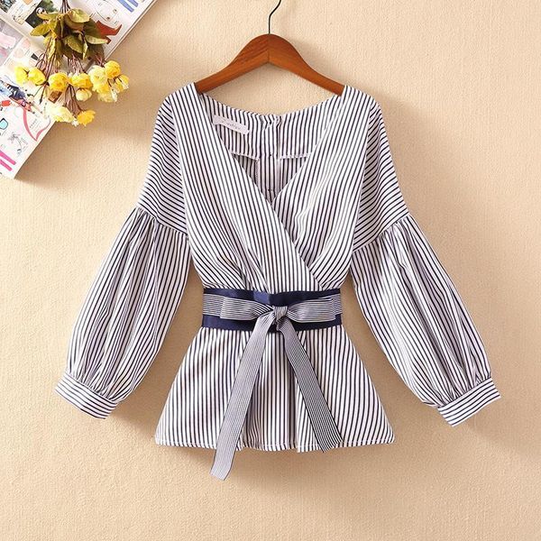 women's blouses & shirts 2021 women summer spring loose v-neck button ladies fashion thick warm long sleeve shirt female striped chic, White
women's blouses & shirts 2021 women summer spring loose v-neck button ladies fashion thick warm long sleeve shirt female striped chic, White