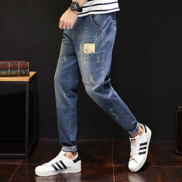 overweight people plus size jeans mens loose slimming mens casual trousers fat guy trendy plus-sized size pants plus-sized, Blue
overweight people plus size jeans mens loose slimming mens casual trousers fat guy trendy plus-sized size pants plus-sized, Blue