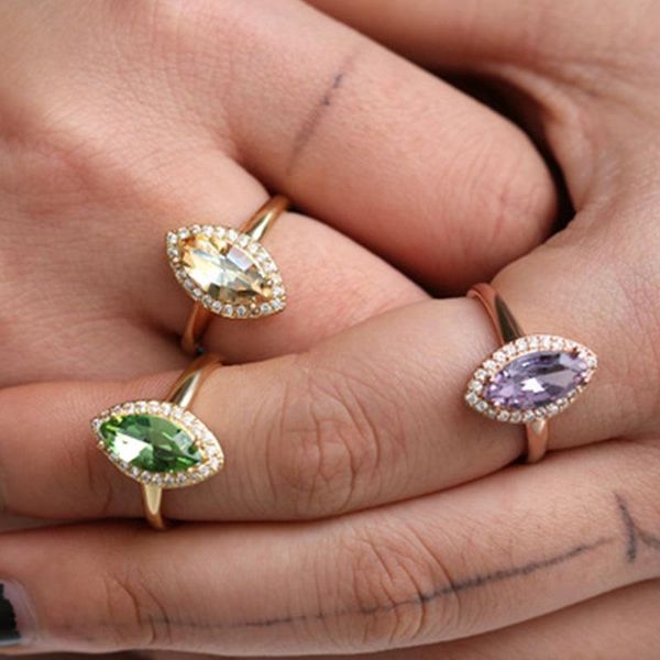 wedding rings dainty oval colorful crystal exaggerated for women fashion luxury golden color jewelry girl gifts, Slivery;golden
wedding rings dainty oval colorful crystal exaggerated for women fashion luxury golden color jewelry girl gifts, Slivery;golden
