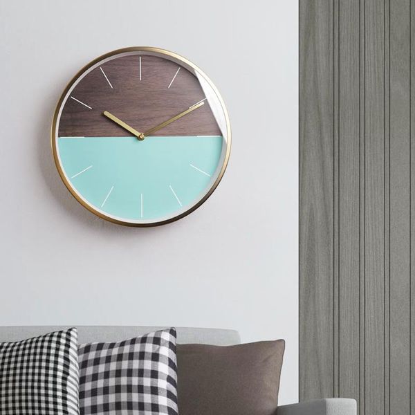 wall clocks simple modern nordic clock household wild decorative atmospheric quiet living room study
wall clocks simple modern nordic clock household wild decorative atmospheric quiet living room study