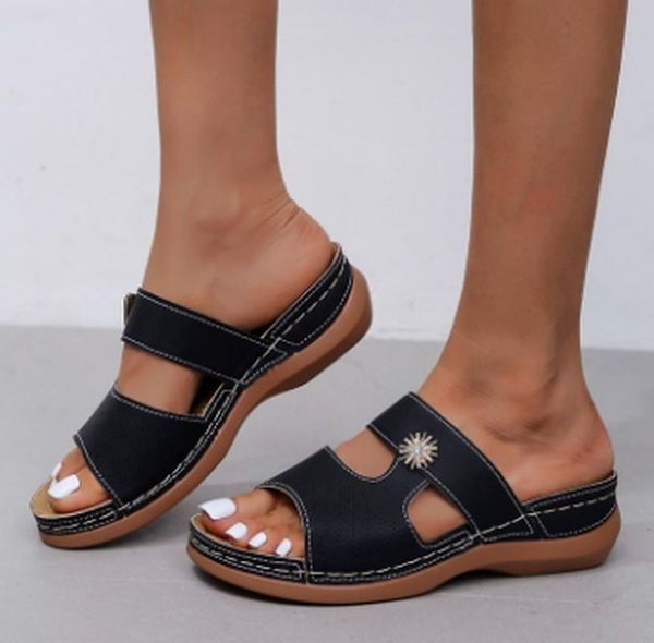 sandals low heels soft pu leather light shoes woman women pumps ladies gladiator slides female mujer sapato feminino sf0924, Black
sandals low heels soft pu leather light shoes woman women pumps ladies gladiator slides female mujer sapato feminino sf0924, Black
